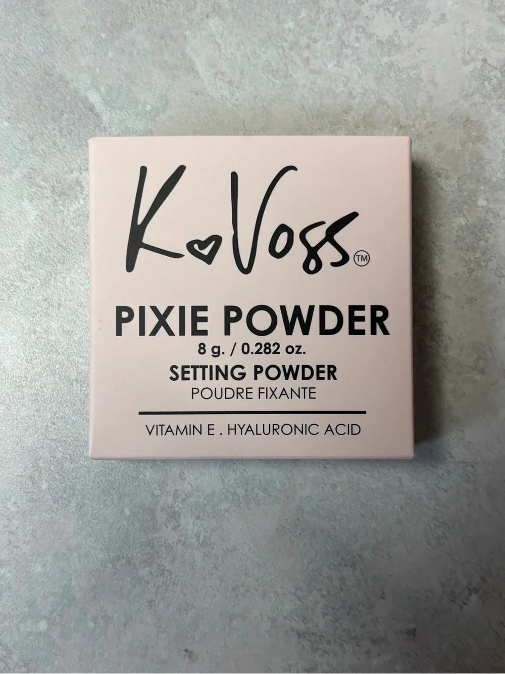 NEW KVoss Pixie Setting Powder Murray Hill 8g | Vitamin E + Hyaluronic Acid